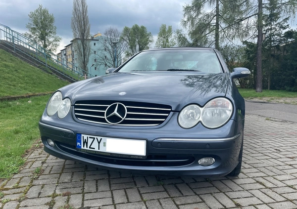 Mercedes-Benz CLK cena 27600 przebieg: 243716, rok produkcji 2004 z Żyrardów małe 352